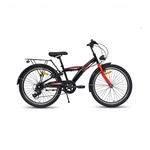 Chanty 24" Kinderfiets – Jongen – Zwart/Rood – 7 Versnellingen & V-brakes