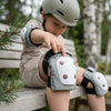 CHANTY Kinderhelm + Beschermers – Zwart
