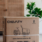 Chanty Cargo Kid - Grøn inkl. hjelm, flaskeholder, håndtag i 2 farver og ringklokke - BørnecyklerneChantyBørnecyklerneGrøn: BLC16 - GRNChanty Cargo Kid - Grøn inkl. hjelm, flaskeholder, håndtag i 2 farver og ringklokke