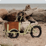 Chanty Cargo Kid - Grøn inkl. hjelm, flaskeholder, håndtag i 2 farver og ringklokke - BørnecyklerneChantyBørnecyklerneGrøn: BLC16 - GRNChanty Cargo Kid - Grøn inkl. hjelm, flaskeholder, håndtag i 2 farver og ringklokke