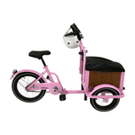 Chanty Cargo Kid – Pink inkl. hjelm, flaskeholder, håndtag i 2 farver og ringklokke - BørnecyklerneChantyBørnecyklernePink: BLC16 - LYRChanty Cargo Kid – Pink inkl. hjelm, flaskeholder, håndtag i 2 farver og ringklokke